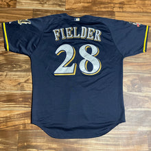 Load image into Gallery viewer, Size 54 - Prince Fielder Milwaukee Brewers Majestic Stitched Jersey