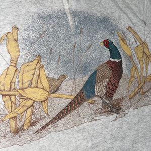 L - Vintage 1991 Pheasant Double Sided Sweatshirt