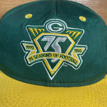 Load image into Gallery viewer, Vintage 1993 Green Bay Packers 75th Anniversary Hat