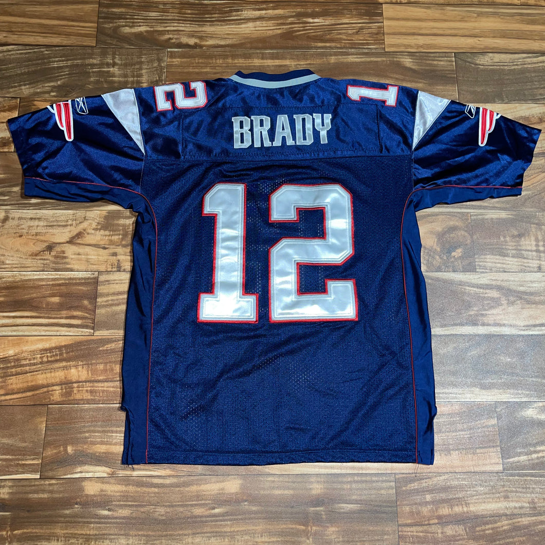 50 Tom Brady New England Patriots Reebok On Field Jersey Twisted Thrift