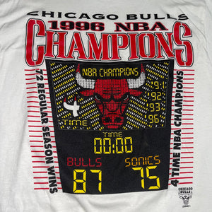 L - Vintage 1996 Chicago Bulls Champions Shirt