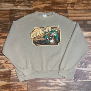 XL - Vintage Whitetail Deer Sweatshirt