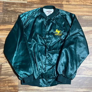 2XL - Vintage Lambeau Field Green Bay Packers Satin Jacket