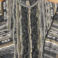 Load image into Gallery viewer, XL - Vintage Coogi Style Knit 3D Textured Sweater