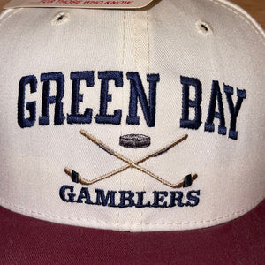 Vintage Green Bay Gamblers Snapback Hat