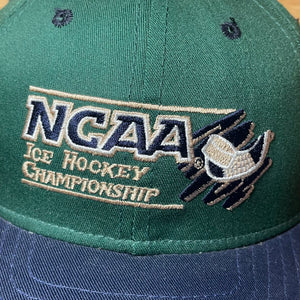 Vintage NCAA Ice Hockey Championship Snapback Hat