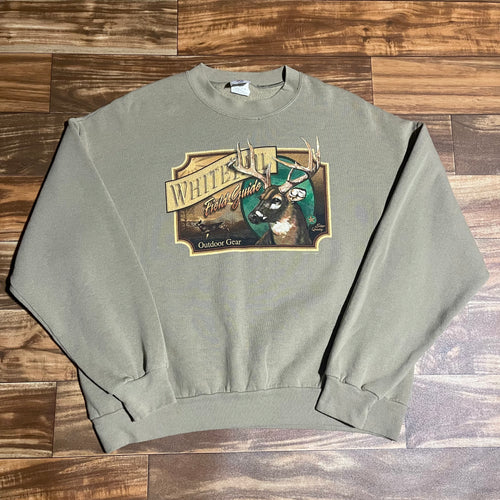 XL - Vintage Whitetail Deer Sweatshirt