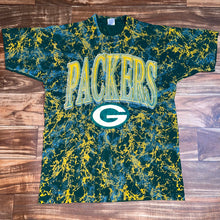 Load image into Gallery viewer, L - Vintage Green Bay Packers Tie Dye Shirt
