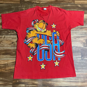 XL - Vintage Garfield USA Shirt