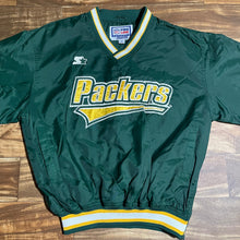 Load image into Gallery viewer, M - Vintage Green Bay Packers Starter Lined Windbreaker