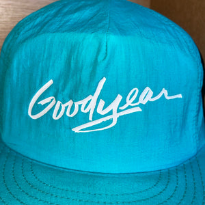 Vintage Goodyear Nylon Snapback Hat