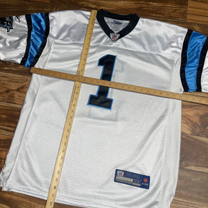 Size 52 - Cam Newton Carolina Panthers Reebok Stitched Jersey