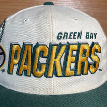 Load image into Gallery viewer, Vintage Green Bay Packers Sports Specialties Shadow Snapback Hat