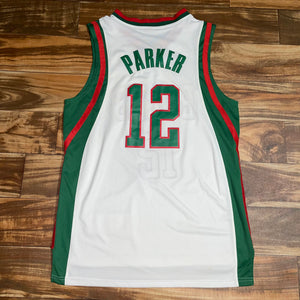 Medium +2 Length - Milwaukee Bucks Jabari Parker Adidas Jersey