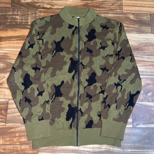 L - Vintage Bob Fratzke Winona Camo Sweater