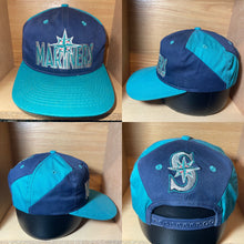 Load image into Gallery viewer, Vintage Seattle Mariners Snapback Hat