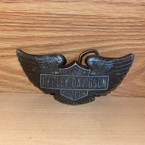 Vintage 1970s Harley Davidson Belt Buckle