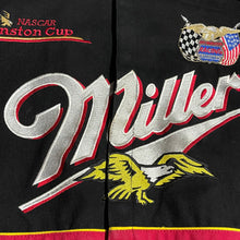Load image into Gallery viewer, L - Vintage Miller Jeff Hamilton Nascar Jacket