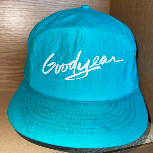 Vintage Goodyear Nylon Snapback Hat