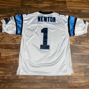 Size 52 - Cam Newton Carolina Panthers Reebok Stitched Jersey