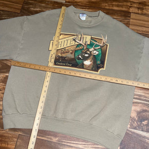 XL - Vintage Whitetail Deer Sweatshirt