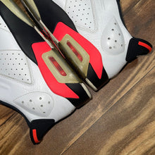 Load image into Gallery viewer, Size 13 - Air Jordan 6 Retro Low White Infrared Shoes