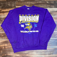 Load image into Gallery viewer, L - Vintage 1998 Minnesota Vikings Sweatshirt