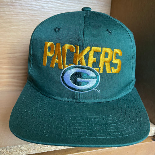 Vintage Green Bay Packers New Era Snapback Hat