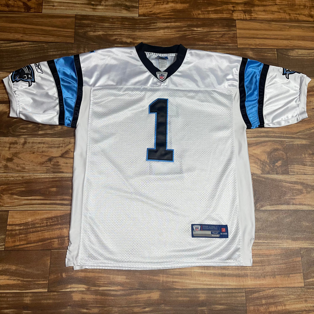 Size 52 - Cam Newton Carolina Panthers Reebok Stitched Jersey