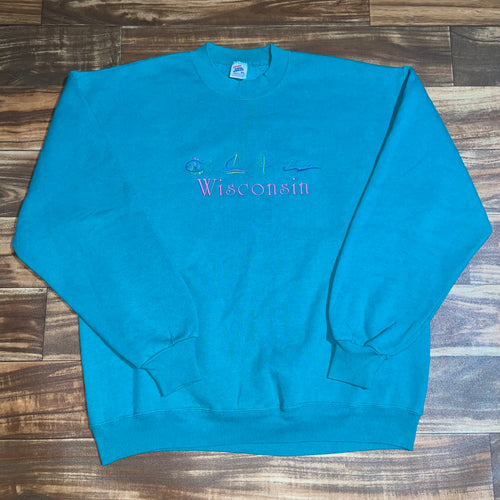 XL - Vintage Wisconsin Sweatshirt