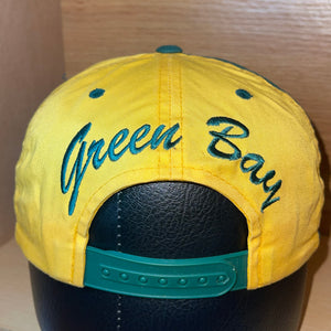 Vintage Green Bay Packers LOGO 7 Script Snapback Hat