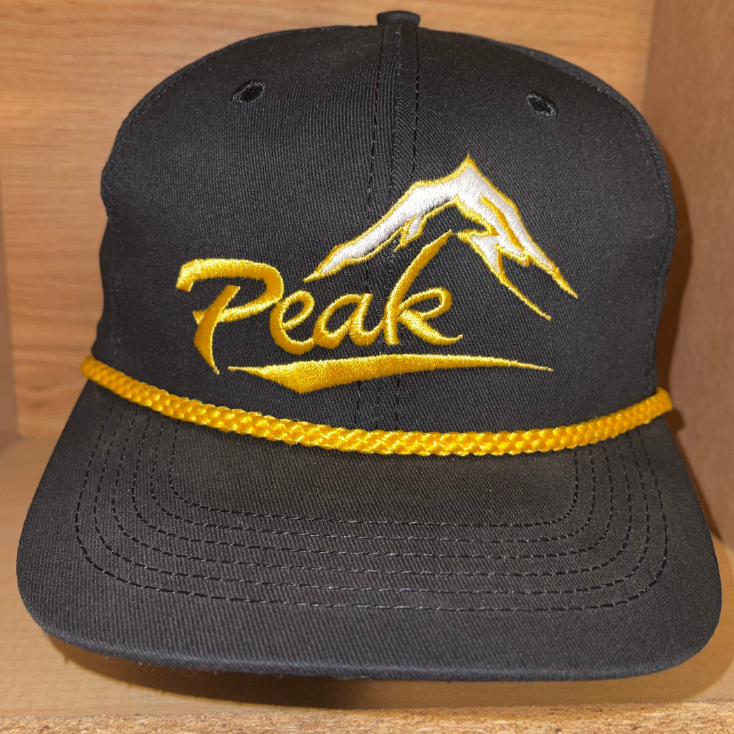 Vintage Colorado Mountain Peak Snapback Hat