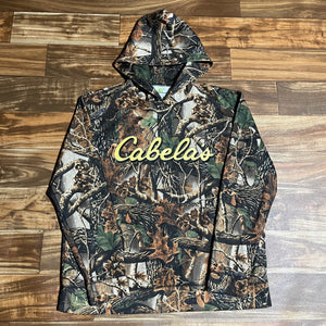 M Cabelas 3D Seclusion Camo Hoodie