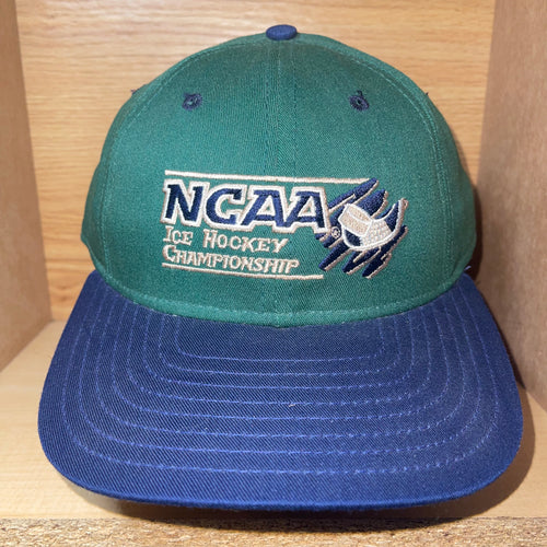 Vintage NCAA Ice Hockey Championship Snapback Hat