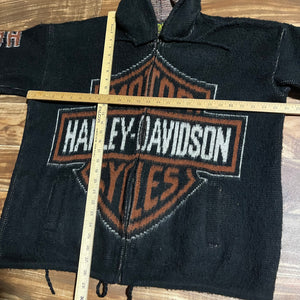 L/XL - Vintage Harley Davidson Alpaca Wool Hoodie