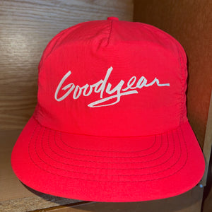 Vintage Goodyear Nylon Snapback Hat