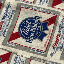 Load image into Gallery viewer, L - Vintage 1970s PBR Pabst Blue Ribbon Button Shirt