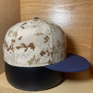 Size 6 7/8 - Milwaukee Brewers Camo Fitted Hat