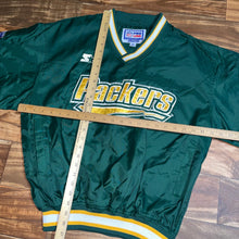 Load image into Gallery viewer, M - Vintage Green Bay Packers Starter Lined Windbreaker