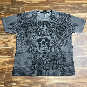 XL - Harley Davidson Sturgis Skull Shirt