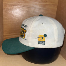 Load image into Gallery viewer, Vintage Green Bay Packers Sports Specialties Shadow Snapback Hat