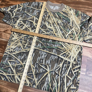 L - Vintage Mossy Oak Shadow Grass Shirt Bundle
