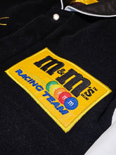 Load image into Gallery viewer, XL - Vintage Nascar Racing M&amp;M's Ken Schrader #36 Leather Wool JH Design Jacket