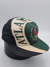 Load image into Gallery viewer, Vintage 1996 Atlanta Olympics Swirl Spellout Hat