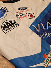 Load image into Gallery viewer, L - Vintage Nascar Mark Martin Viagra Leather Jacket