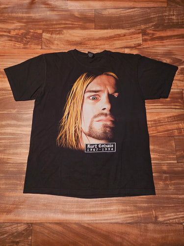 XL - Kurt Cobain 2000s Bootleg Tribute Shirt