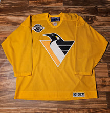 Load image into Gallery viewer, XL - Vintage Pittsburgh Penguins NHL Hockey CCM Jersey