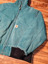 Load image into Gallery viewer, L/XL - Vintage Aqua Carhartt Jacket