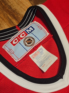L - Vintage Chicago Blackhawks NHL CCM Jersey