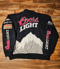 Load image into Gallery viewer, M/L - Vintage Coors Light Sterling Martin Nascar Jeff Hamilton Jacket